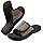 RockDove Pantuflas ajustables de espuma viscoelástica para hombre, Café, 11-12