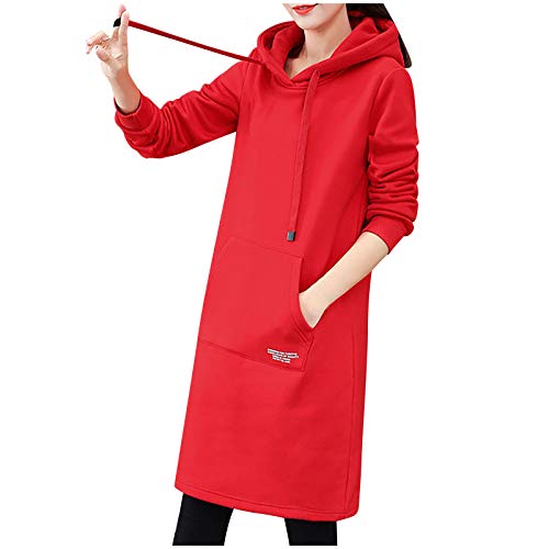 Robe festive décontractée style sweat à capuche en coton premium