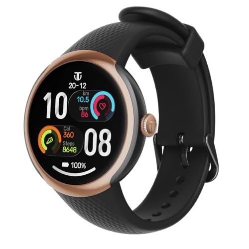 Image of Titan Celestor Verv with 1.19 inch AMOLED Display, Built-in GPS, Skin Temperature Monitoring, Luna Wellness, Smart Hydration, VO2 Max, Training Load & Readiness, 3 ATM Smart Watch for Women - Black
