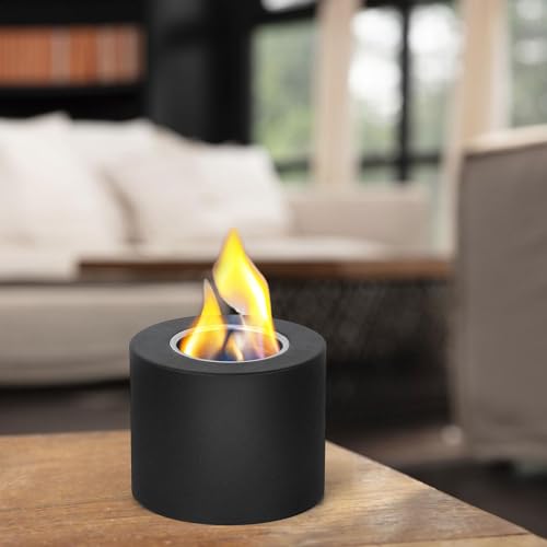 YWJLQH Tisch Feuerstelle, Mini Tischkamin für Esstisch, Zuhause, Camping – Bild 6