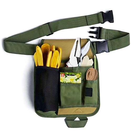 Werkzeuggürtel Herren, Werkzeugtasche Gürtel Oxford Werkzeug Gürteltasche Multifunktionale 5 Taschen Verstellbarer Gartengürtel für Gärtner Elektriker Bauarbeiter Schreiner (28 x 23cm) Werkzeuggürtel Herren, Werkzeugtasche Gürtel Oxford Werkzeug Gürteltasche Multifunktionale 5 Taschen Verstellbarer Gartengürtel für Gärtner Elektriker Bauarbeiter Schreiner (28 x 23cm)
