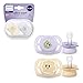 Philips Avent Ultra Start Soothers, ciucci ortodontici per neonati di età...