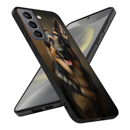 Coque Samsung S24 Plus tendance berger allemand pour femmes