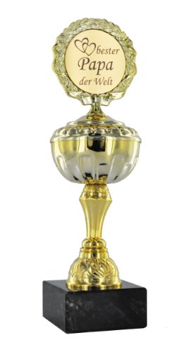 Coupe Meilleur Papa du monde 23,8 cm.