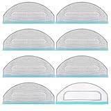 Homruich Accessories for Yeedi Cube and for Yeedi CC Robot Vacuum Cleaner,8 Pcs Washable and Reusable Microfiber Mop Pads Replacement Part