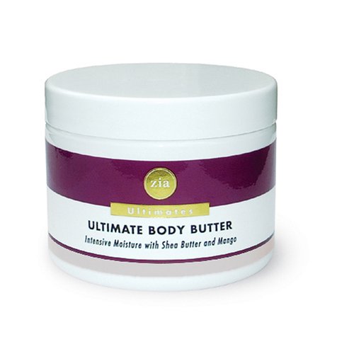 Zia Natural Skincare Ultimate Body Butter, 6 oz