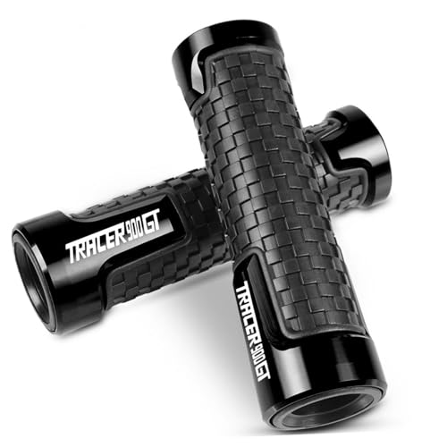 Poignées Guidon Moto 22mm Antidérapantes pour Tracer 900 GT