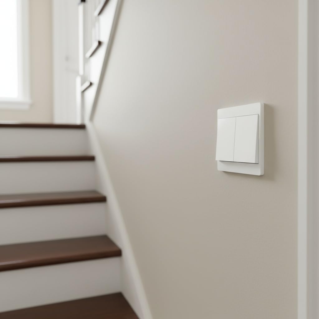 Mengshen Wireless Light Switch No Battery Need Remote Control Light Wall Switch Suitable for LED Lights Ceiling Lighting Equipment Fans