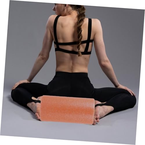 Yoga Muscle Relaxing Foam Roller, material EPP, 30x15cm, rodillo naranja para masaje y relajación muscular, accesorio para yoga en casa para terapia de tejido profundo miniatura 7