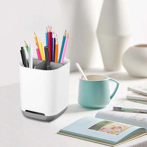 Toothbrush Holder, 3 Slots Toothbrush Organizer with Drainage Holes for Bathroom Kitchen - Cosy Home Interiors Toothbrush Holder, 3 Slots Toothbrush Organizer with Drainage Holes for Bathroom Kitchen - Image 7