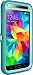 OtterBox Defender Series for Samsung Galaxy S5 - Retail Packaging - Aqua Sky (Blue/Light Teal)