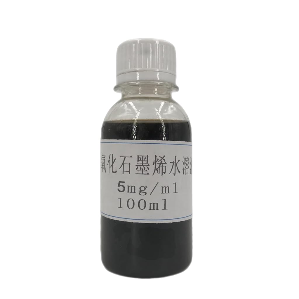 High Purity, Research Grade, Single-Layer Graphene Oxide aqueous Solution Without Precipitation, 100 ml