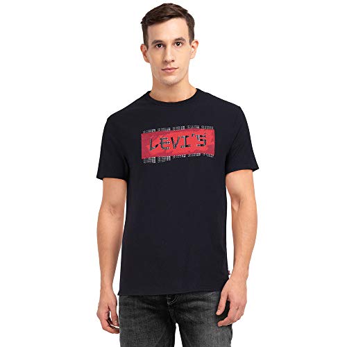 Image of Levi's Men's Typographic Crew Neck T-Shirt