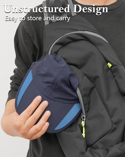 Image of GADIEMKENSD Quick Dry Run Hat Cooling Breathable Mesh