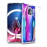 ★Protección Total: Esta carcasa asegura que su dispositivo esté montado de forma segura en la funda protectora transparente. La carcasa de TPU a prueba de golpes es una ventaja para proteger su teléfono móvil de abolladuras, arañazos, golpes y caídas.