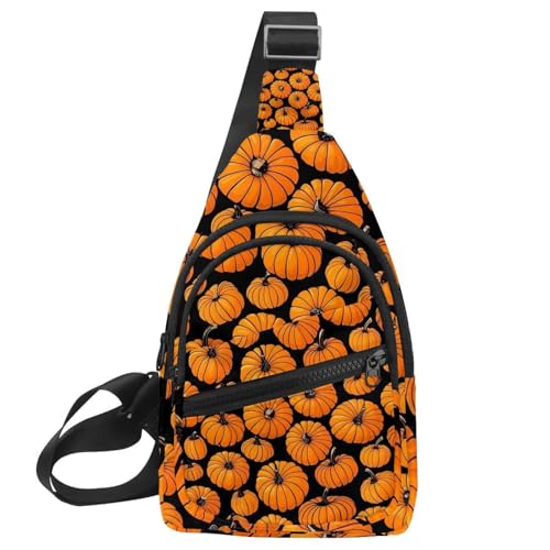 Sac à bandoulière Helloween Pumkins pour vos balades urbaines et activités de loisirs