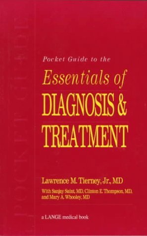Pocket Guide to Essentials of Diagnosis & Treatment by Lawrence M. Tierney (1997-04-17)