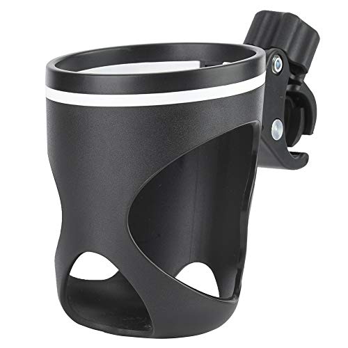 FLEXMAN Bike Cup Holder, Cycles Bike Water Bottle Holder, Adjustable Clip Suits 2 to 4.5cm Diameter Pipes, 360° Rotatable Bicycle Water Bottle Cage for Road Bicycles, Mountain Bicycles, Motorcycle