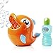 KreativeKraft Bolle Di Sapone Bambini Bagno, Macchina Spara Bolle Di Sapone Automatico Delfino Sapone Per Bolle Incluso, Giocattoli Bagno Bimbi, Giochi Da Esterno Per Bambini, Idea Regalo Bambino