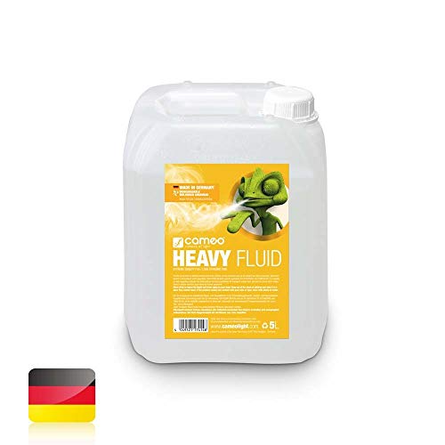 Cameo HEAVY FLUID 5 L - Liquide pour machines à fumée à très forte densité et très longue tenue 5 L