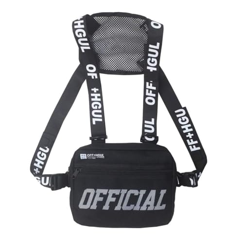 Chest rig chaleco riñonera para evitar robos y cargar tus pertenencias cómodamente al viajar