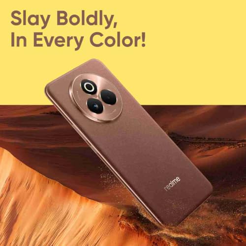 Image of Realme P3 Pro 5G (Saturn Brown, 8GB RAM, 128GB Storage) | Snapdragon 7s Gen 3 | AMOLED Display | Dual Nano-SIM | 6000mAh Battery