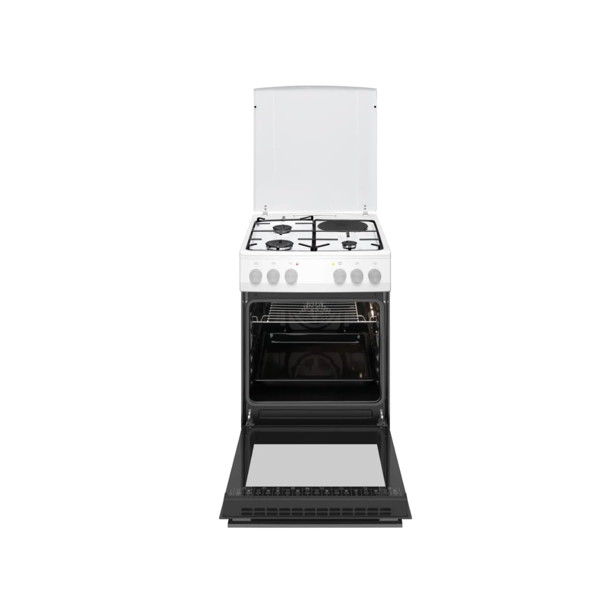 FACM103B Mixed Cooker 62L 4 Burners White