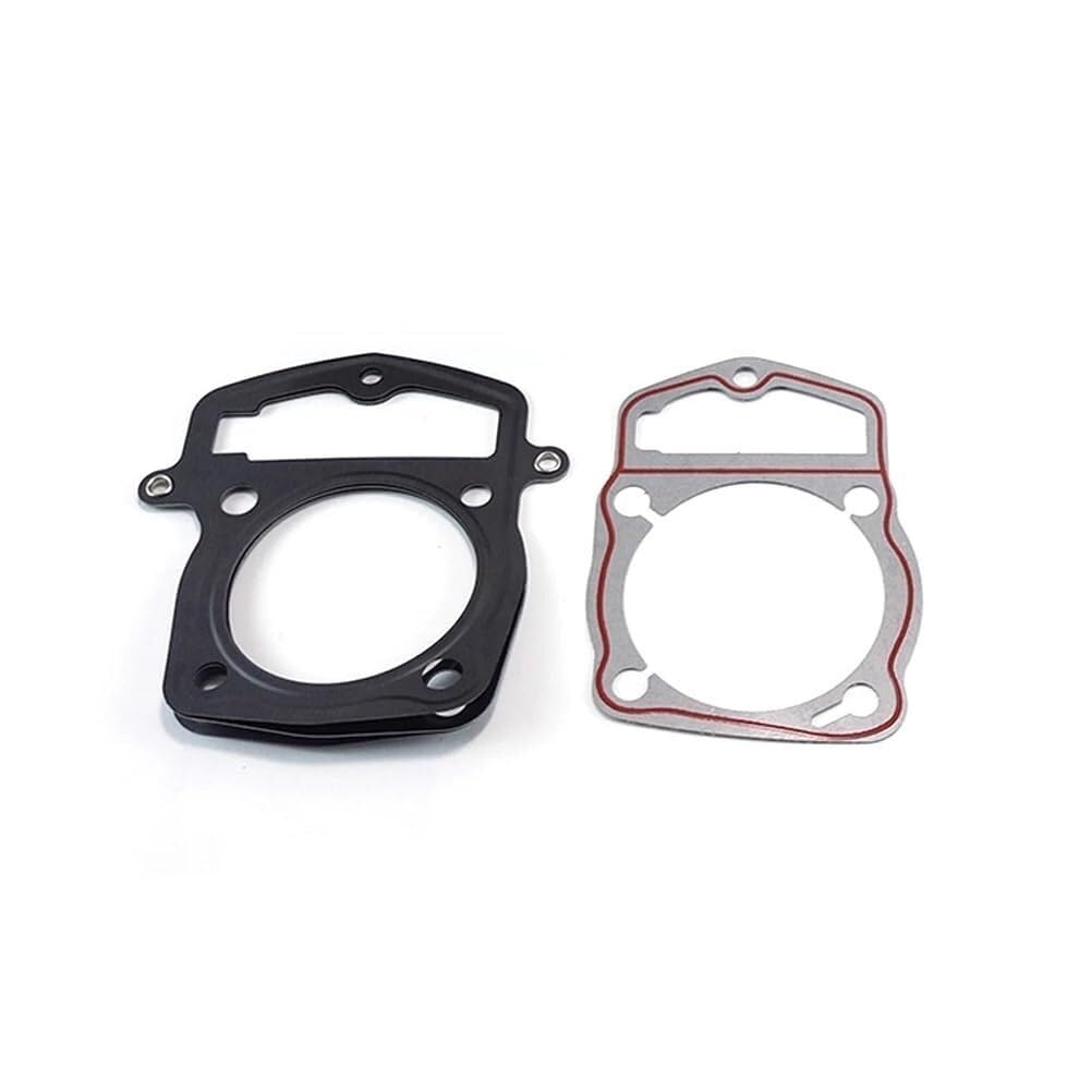 Anillo de Sellado, Junta de Base de Culata de pistón de Bloque de Kit de Cilindro de 65,5 mm Compatible con CB223S CRF230 XR230 FTR CB250D-G (Bloque de Cilindro)(Piston Rings Pin Set)