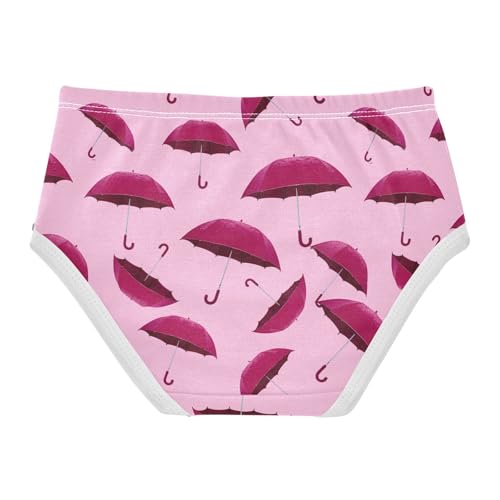 Umbrella Pink Toddler Girls's Underwear 2T 23031812