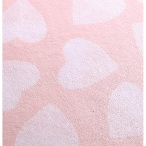 Image of Betsey Johnson - Throw Blanket, Buttery-Soft Throw Blanket for Couch or Bed, Boldly Plush & Oversized Bedding (Dotted Heart Pink, 50 inch x 70 inch)