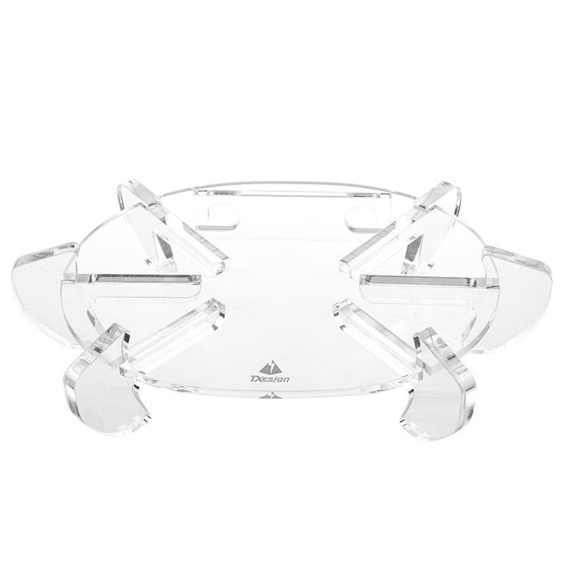 Soporte para Sonos Move de escritorio transparente con gestion de cables