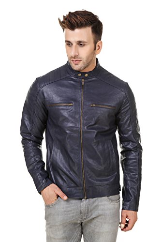 Image of Stylish Boys /Men /Gents Slim Fit Faux Leather Winter Jacket.