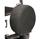 Bestop 6103115 Black Denim Custom Fit Tire Cover - 31' x 11'