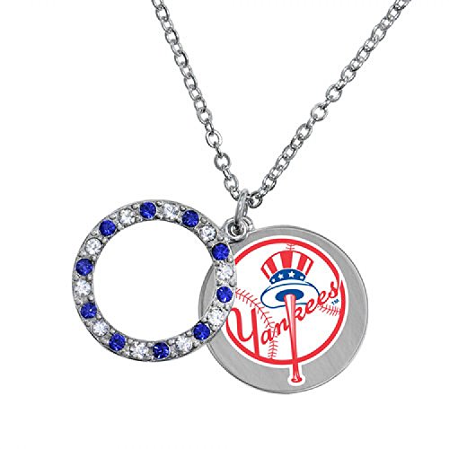 Game Time New York Yankees Officially Licensed Disc Necklace 101617