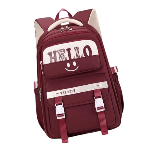 Mochila ergonómica Oxford para libros con almacenamiento optimizado de gran capacidad