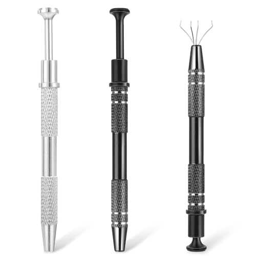 Piercing Kugel Aufdreher 2 Stück, Piercing Zange für Kugeln mit 4 Klauen, Piercing-Ball Greifer für Edelsteinabholung, Kleinteile Piercing Kugel Aufdreher 2 Stück, Piercing Zange für Kugeln mit 4 Klauen, Piercing-Ball Greifer für Edelsteinabholung, Kleinteile