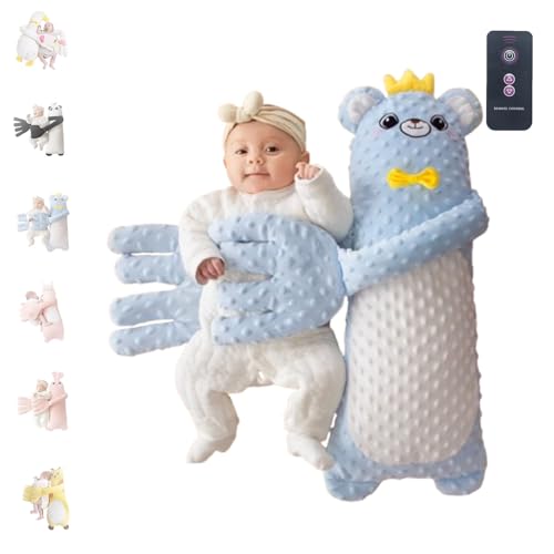 Image of Baby Patter for Sleep,2025 Latest Model Patter for Sleep，New Baby Patting Sleeping Toy - Imitate Mother's Arms (1pcs,Little Blue Bear)