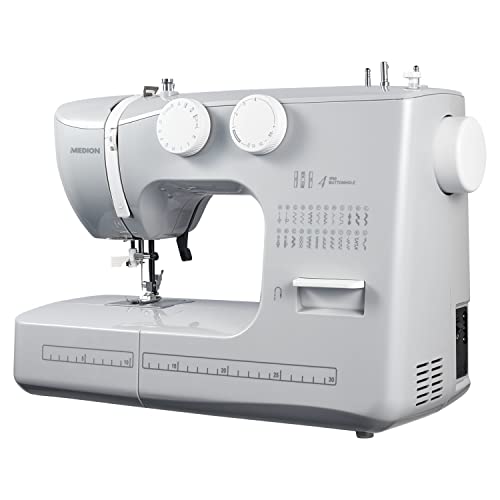 Freiarm-Nähmaschine von MEDION mit 60 Stichmustern und LED Licht