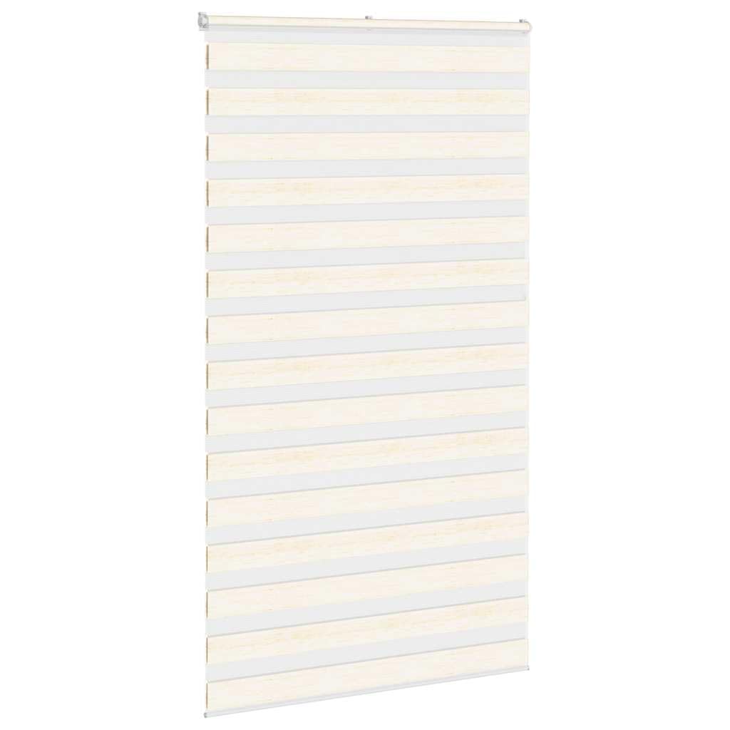 Zebra-Rollo, beige, marmoriert, 120,9 cm, Polyester | 100 % Polyester, blickdicht, Wand- oder Fenstermontage, Kindersicherung, Wohnzimmer, Schlafzimmer, Büro