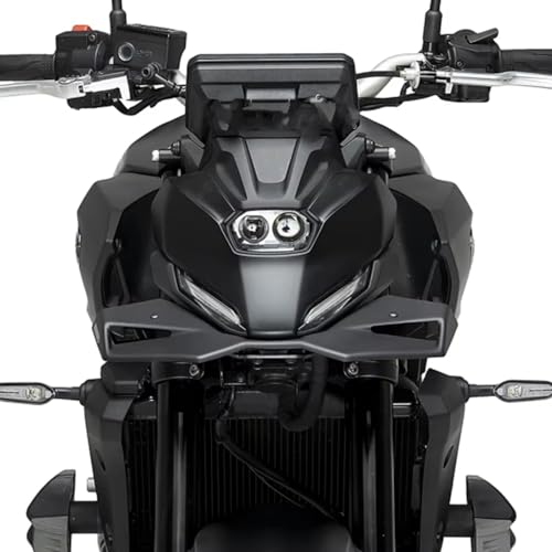 Force d'appui aérodynamique accrue avec ce kit becquet avant pour MT-07 - 4
