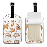 Contenu : vous recevrez un lot de 4 étiquettes à bagages, adaptées pour les hommes et les femmes. Chaque étiquette mesure 12,5 x 7 cm et est livrée avec une sangle à boucle réglable pour une fixation sécurisée. La fente est idéale pour contenir des cartes de visite ou de débit standard.