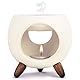 Kaloogo Sabai Scent Duftlampe Keramik für ätherische Öle – Elegantes Duftlicht – wackelfreies Design – perfekte Wärmeabgabe – hochwertige Duftlampe Teelicht – für Duftwachs und Duftöl (Natur)