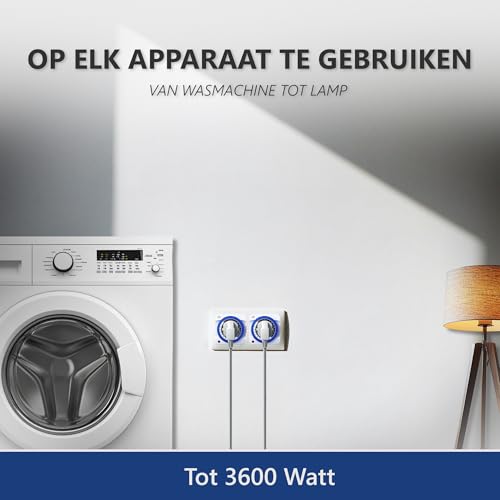 Prise programmable ELRO TI1000 pour simuler une présence et éclairer