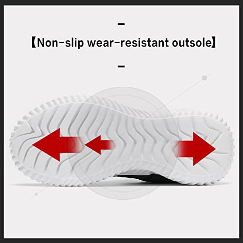Vooncosir Men's Slip On Walking Shoes Ultra Light Breathable Non Slip Running Shoes Casual Fashion Sneakers Mesh Workout Sports Olive #TOP3