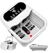 Amazon | Carbagjoy折り畳め電動式 足湯器 足湯 フットバス 保温 浴剤