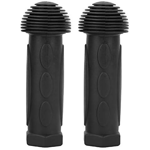 Yosoo Health Gear 2 Stück Kunststoff Anti-Rutsch-Gummi Scooter Lenkergriffe Ersatz Cover