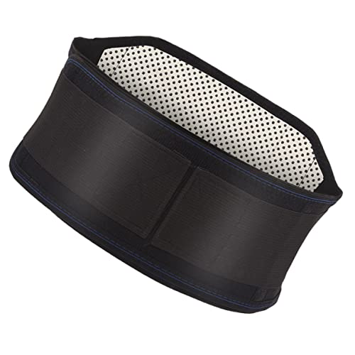 Faja lumbar auto-calentable talla 120X8X1cm negra miniatura 1
