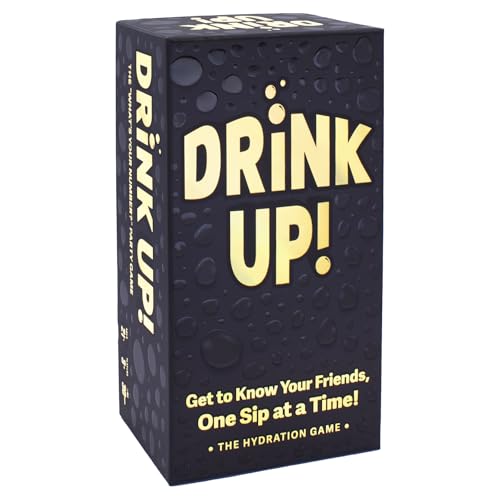 DYCE Drink UP! Party Game - Get to Know Your Friends, One Sip At A Time - Hilarious Adult Party Card Game for College Students, Fun Parties and Board Games...