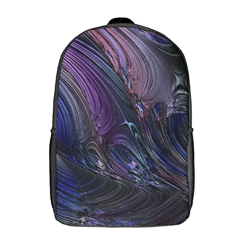 Cartable de mode artistique avec sac à dos ordinateur 17 pouces étanche