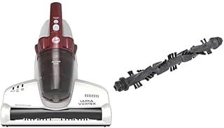 Hoover Ultra Vortex Milbensauger mit UV-Licht, bekämpft Bettwanzen – Polsterreiniger entfernt 99,9% Bakterien, Allergene, Staub-Milben – Matratzenreiniger für Tiefenreinigung + extra Bürste